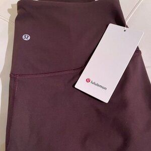 LULULEMON align classic fit 3” high rise espresso BROWN size 8 no flaws
